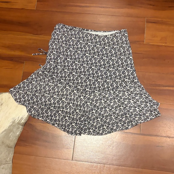 A.L.C. Monochrome Patterned Mini Skirt Sz 8 - Picture 6 of 6